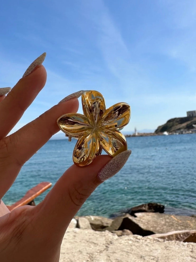 Mini Boy Aloha Kadın Toka - Gold