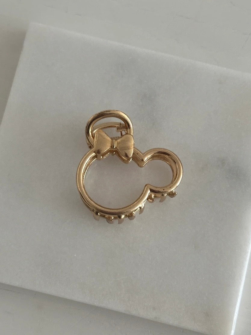 Mickey Metal Kadın Saç Tokası