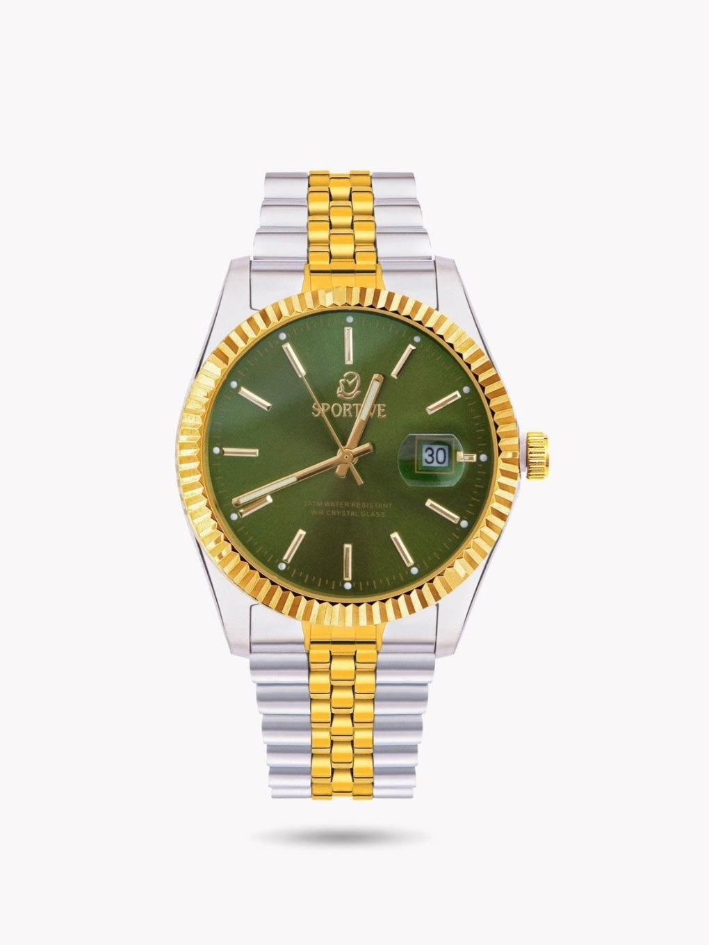 Yeşil Aura Erkek Saat / 40 MM