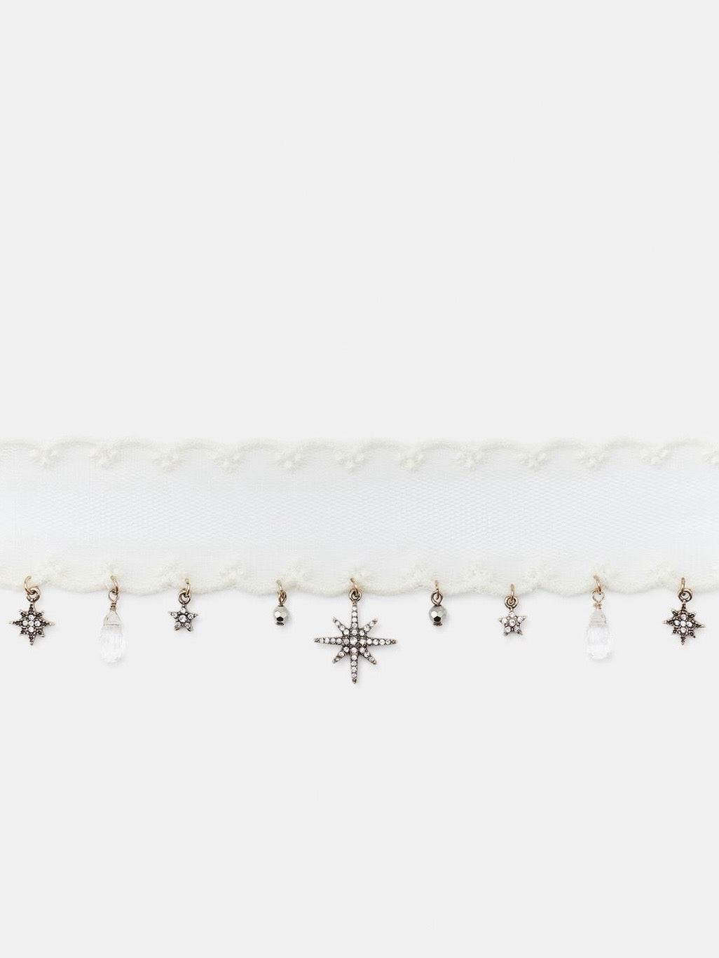 Tül Charm Choker Kadın Kolye