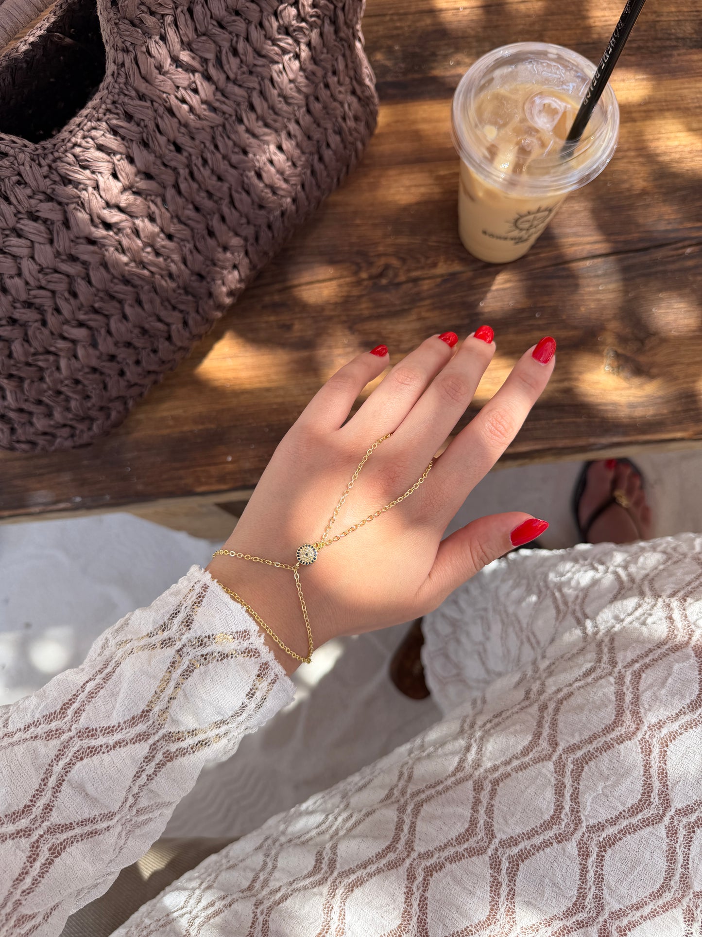 Nazar 14K Altın Kaplama Kadın Şahmeran