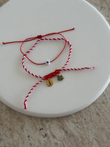 Kişiye Özel Marteniçka Bileklik (4 Yapraklı Yeşil Yonca)