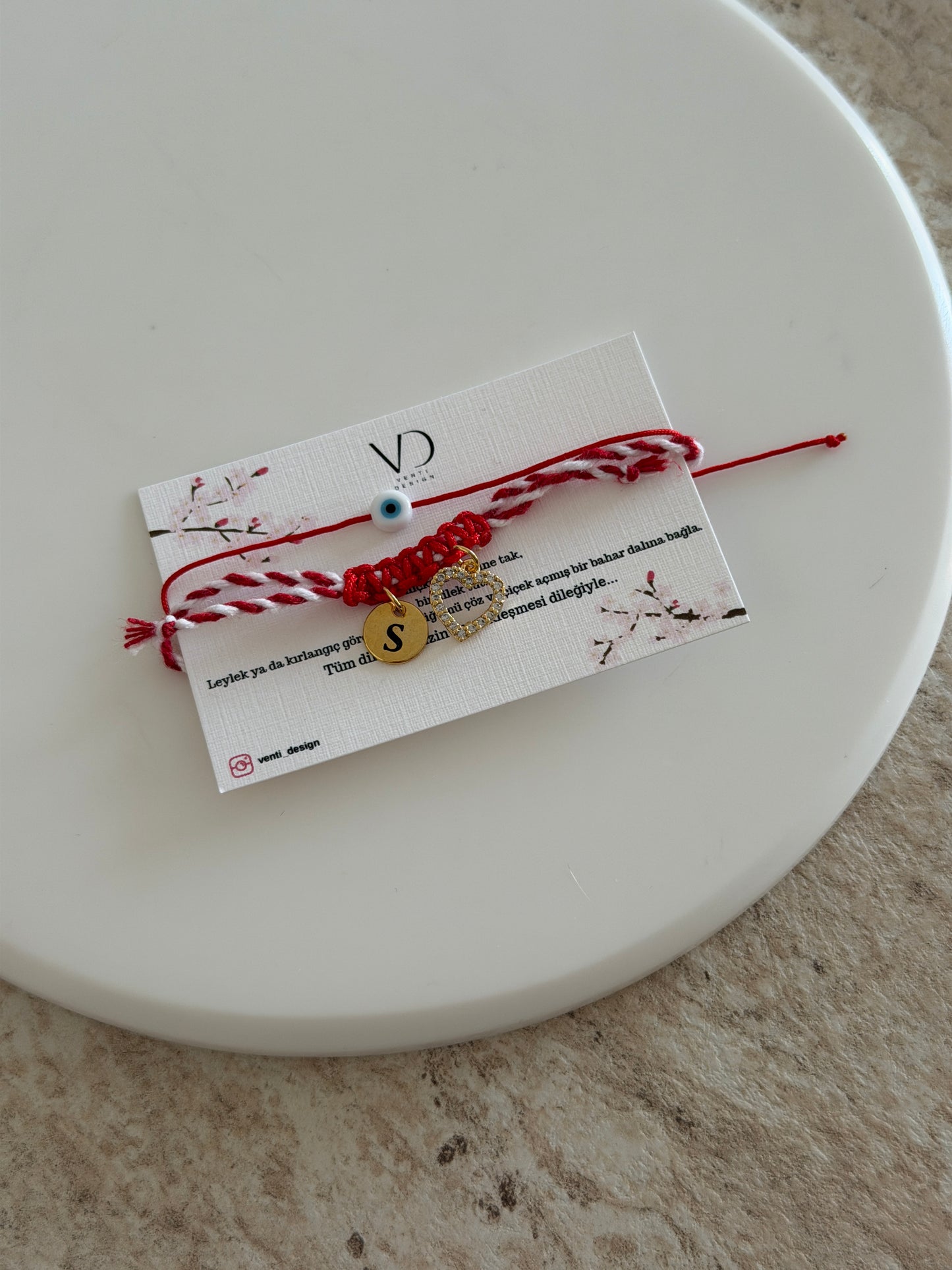 Kişiye Özel Marteniçka Bileklik (Aşk)