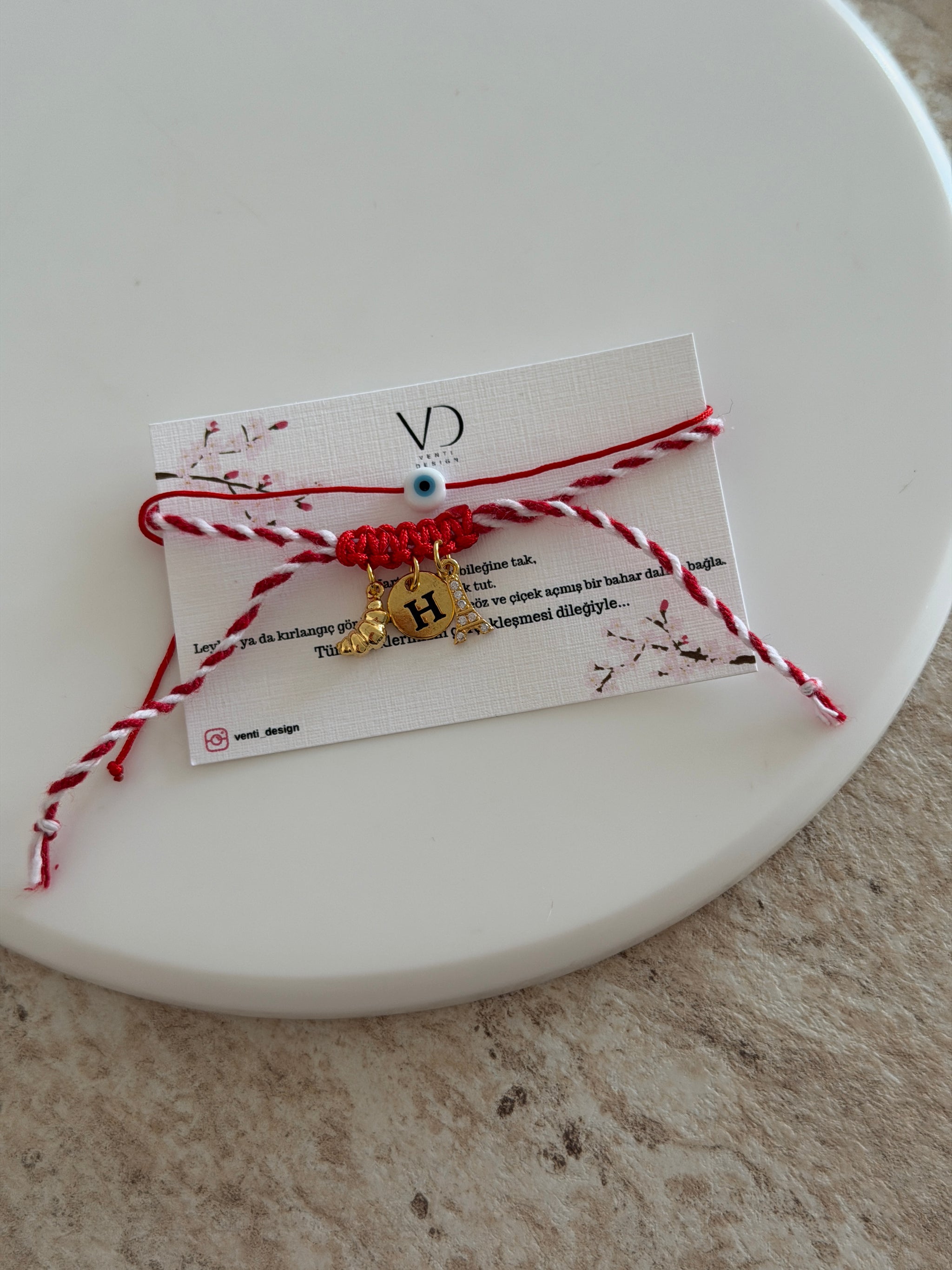 Kişiye Özel Marteniçka Bileklik (Paris Manifest)