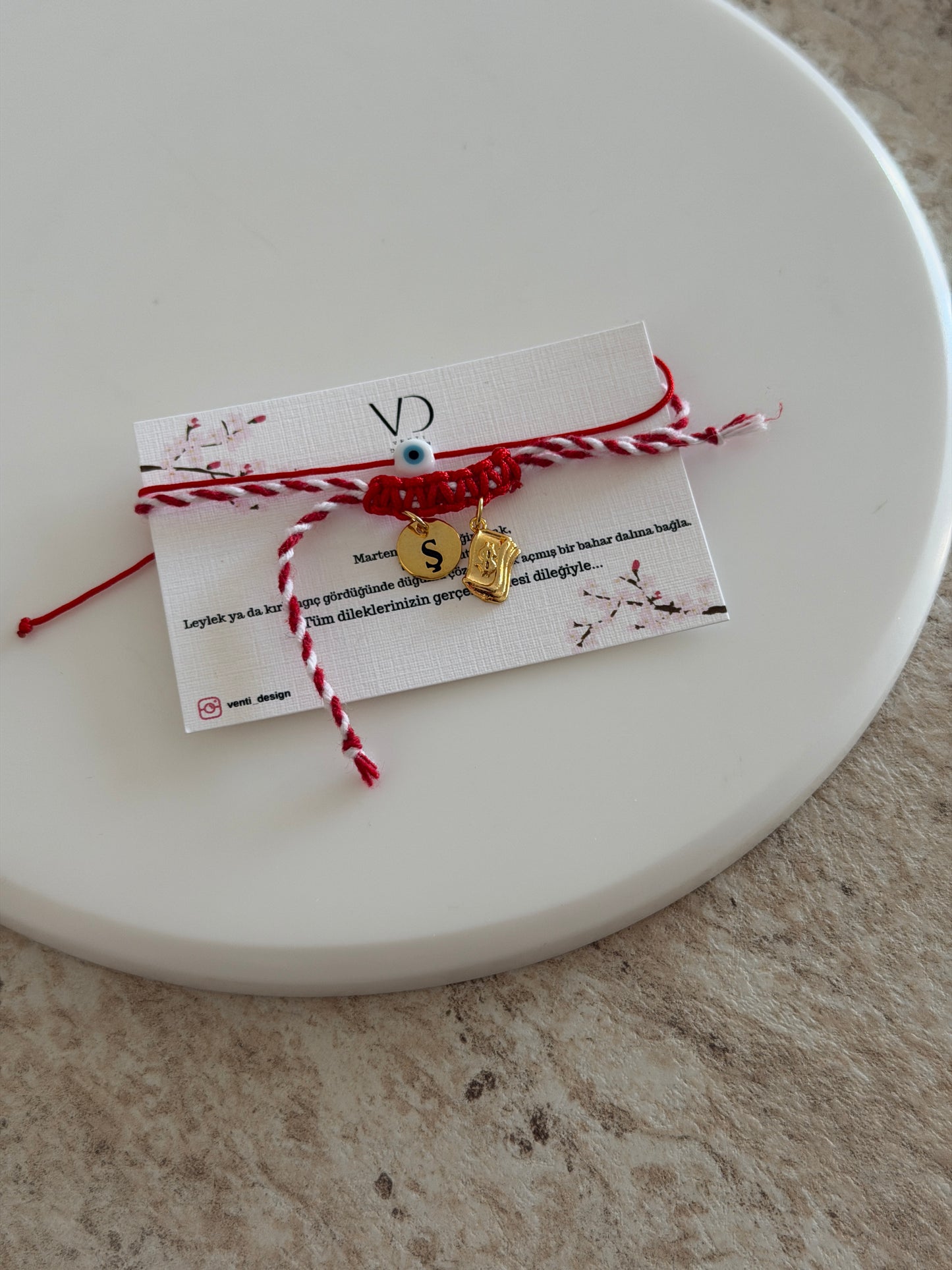 Kişiye Özel Marteniçka Bileklik (Bolluk & Bereket)