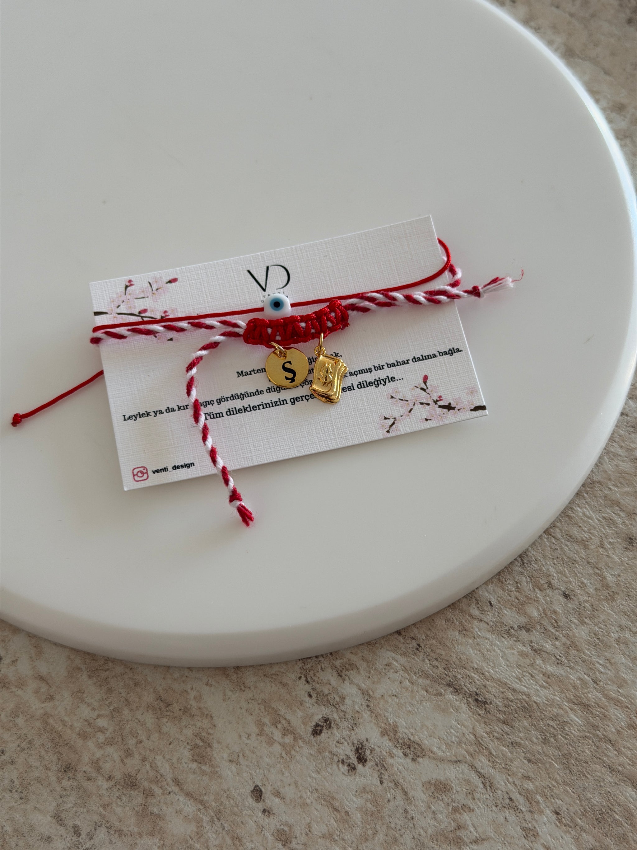 Kişiye Özel Marteniçka Bileklik (Bolluk & Bereket)