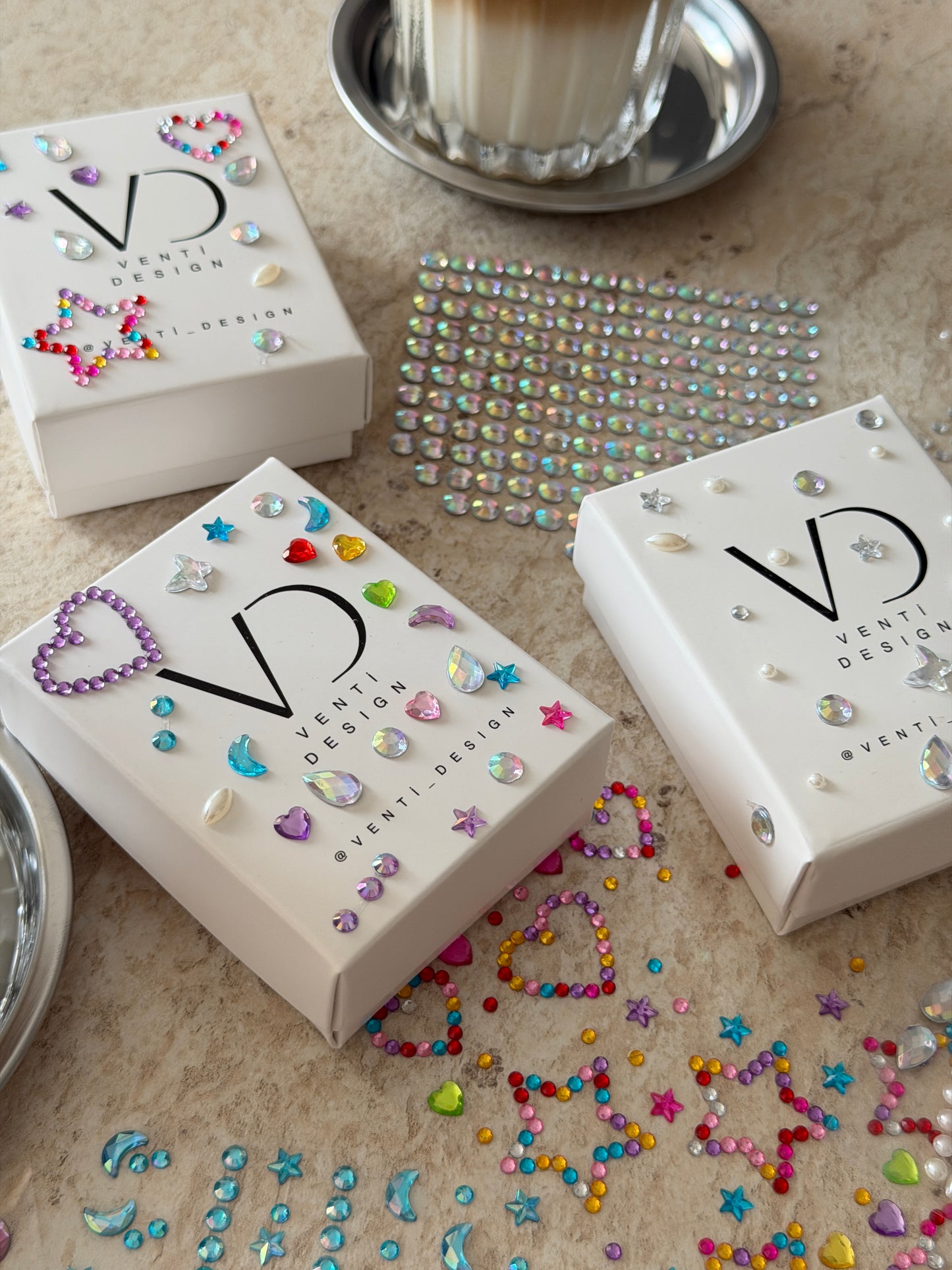 Gümüş Pul Bedazzle
