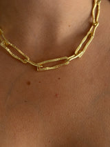 Gold Parça Choker Kadın Kolye
