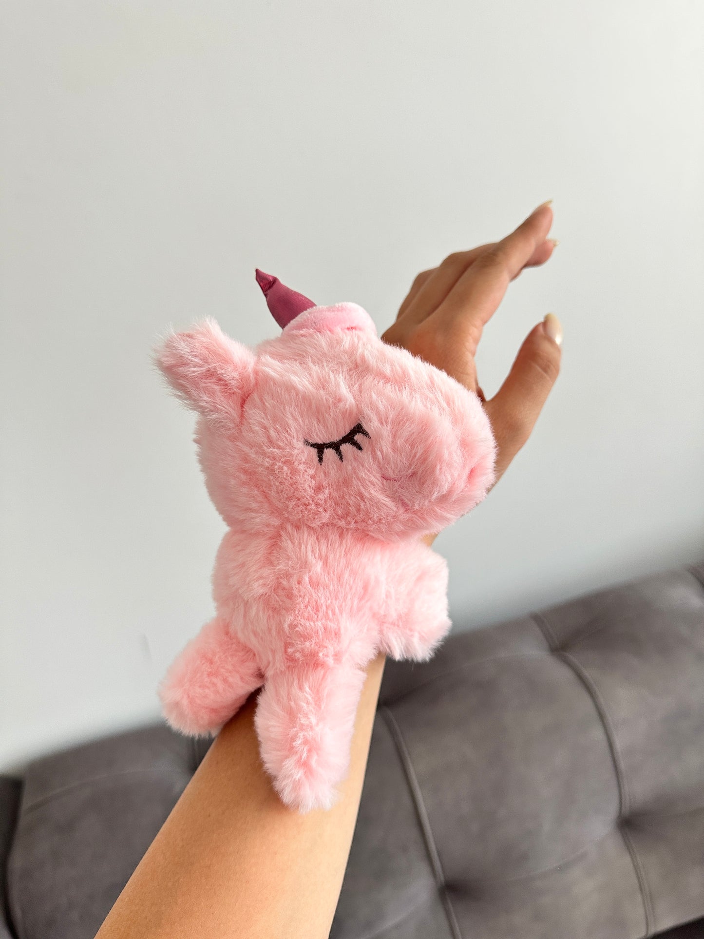 Unicorn Peluş Toka & Çanta Aksesuarı