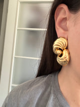 Kabuk Gold Kadın Küpe