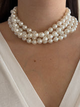İnci Boncuk Kadın Choker Kolye