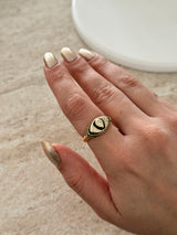 Renkli Medusa Göz Kadın Yüzük