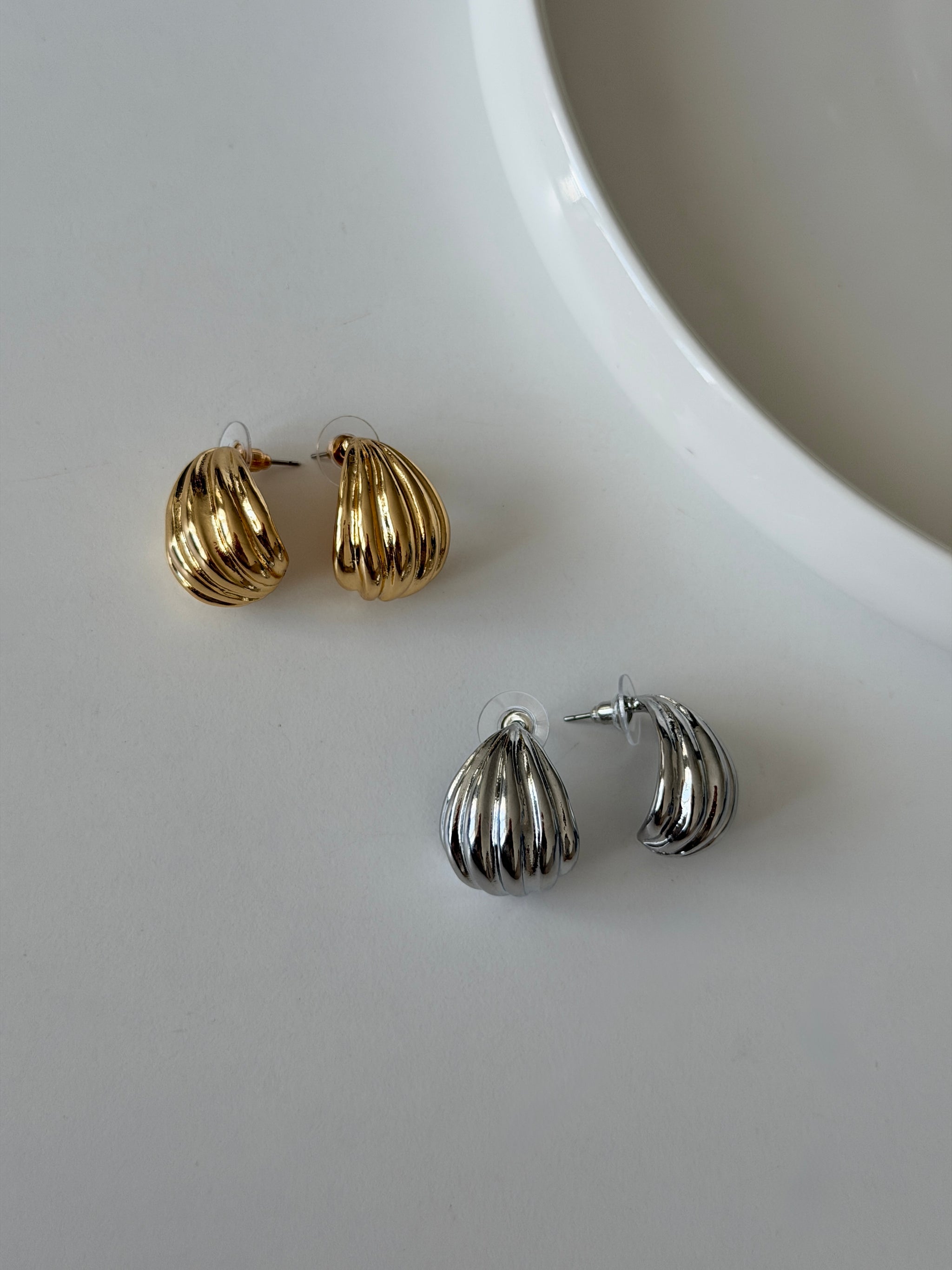 Mini Basic Gold Kadın Küpe