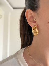 Basic Gold Kadın Küpe