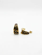 Leopar Mini Küpe