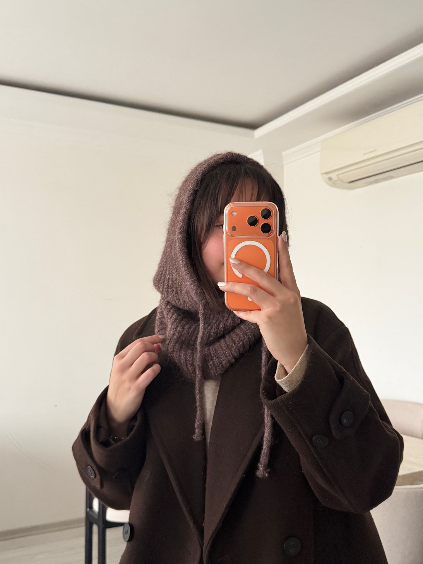 Angora Yün Kadın Balaklava