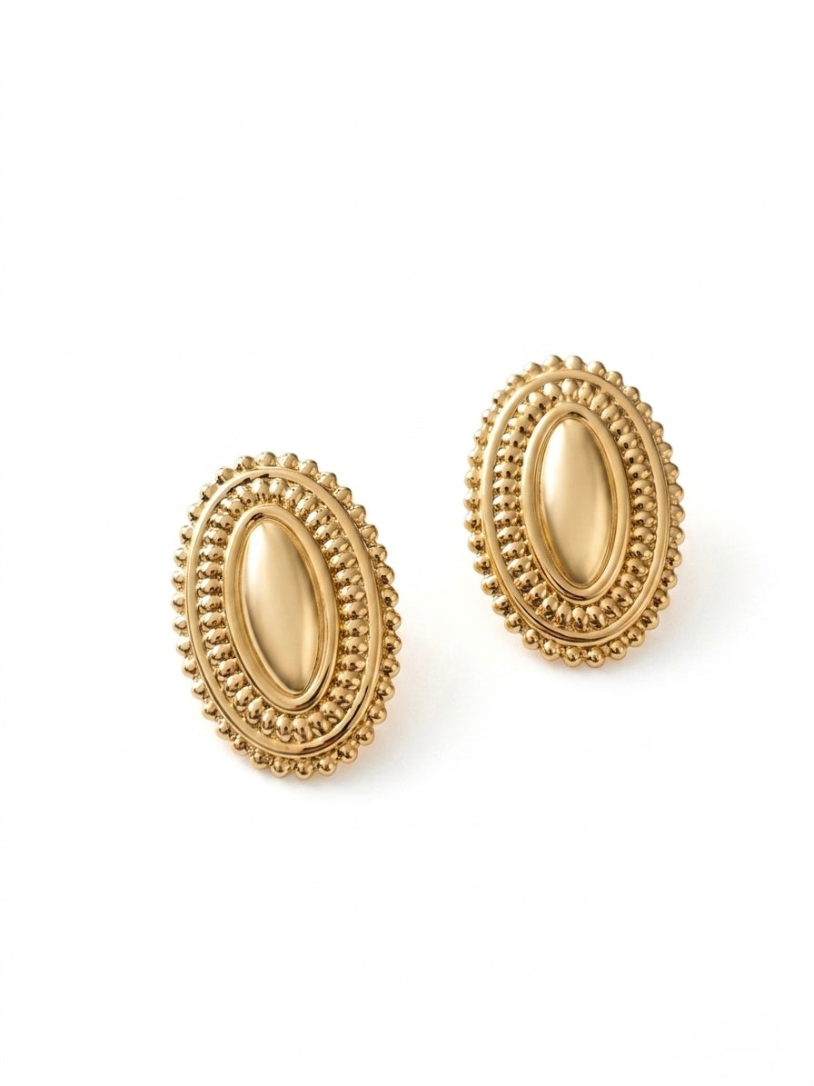 Vintage Gold Kadın Küpe