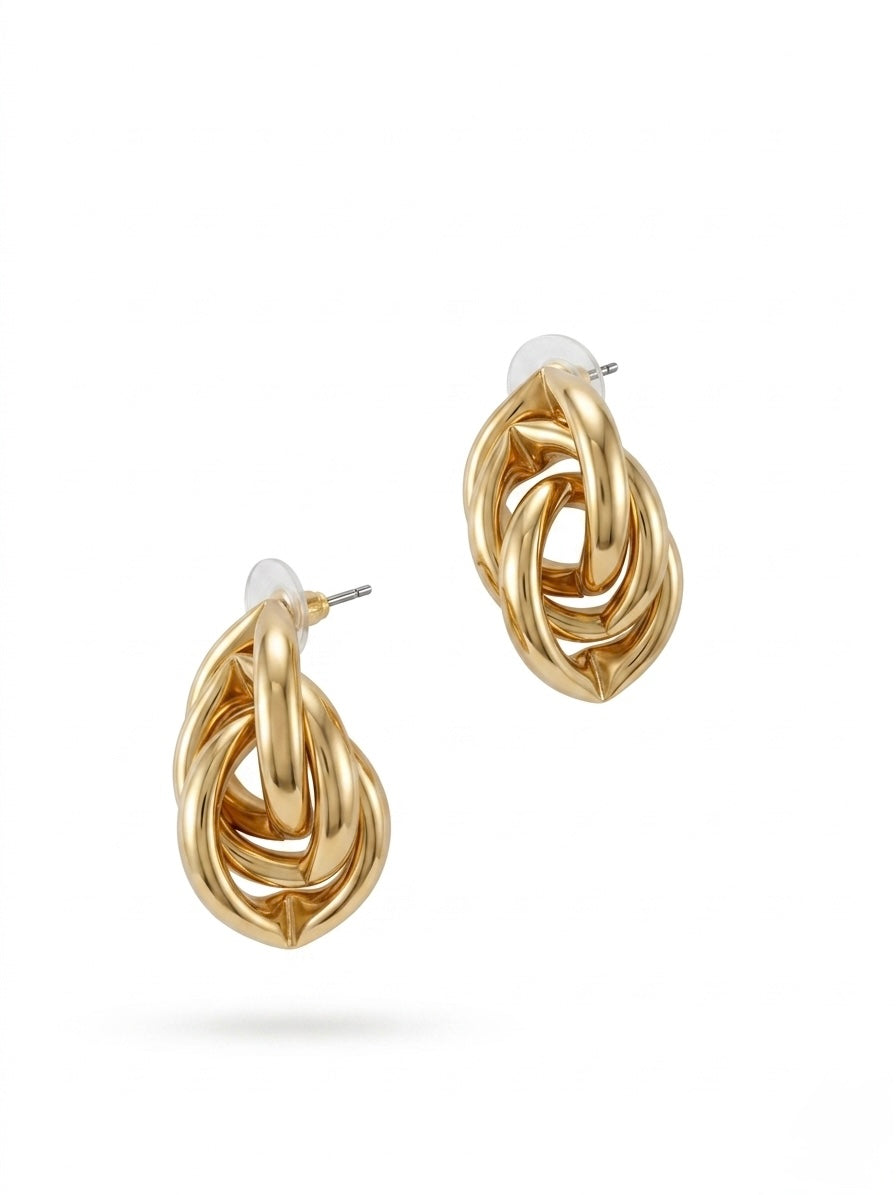 Basic Gold Kadın Küpe