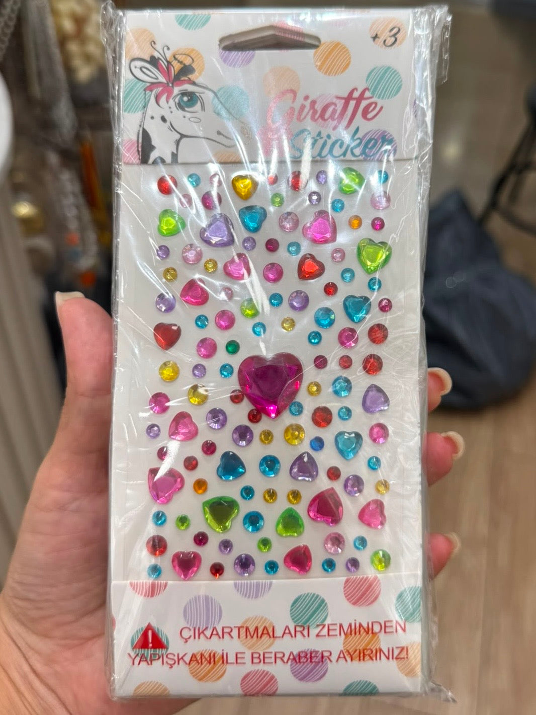 Büyük Kalp Taş Bedazzle