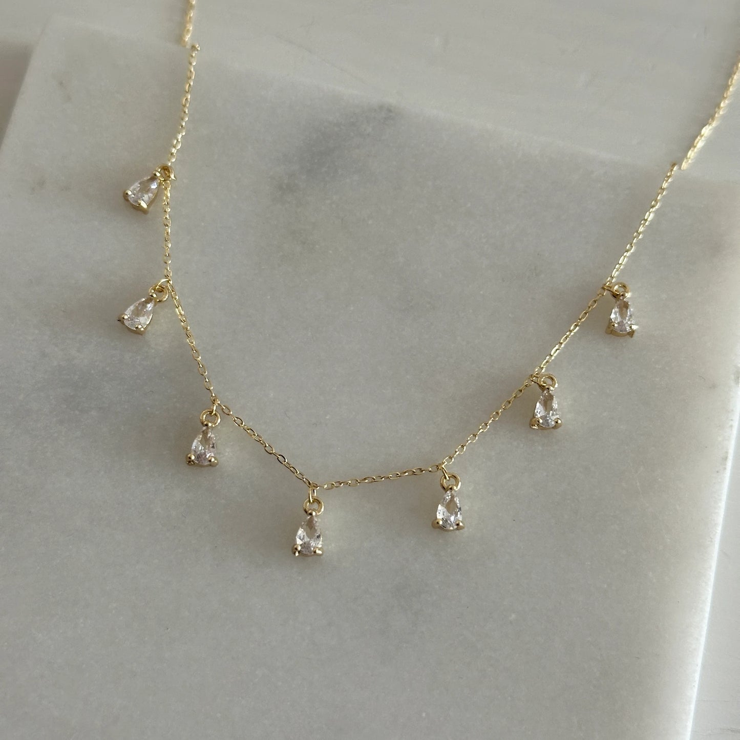 Damla Taş Kuyumcu İşçiliği Kadın Kolye