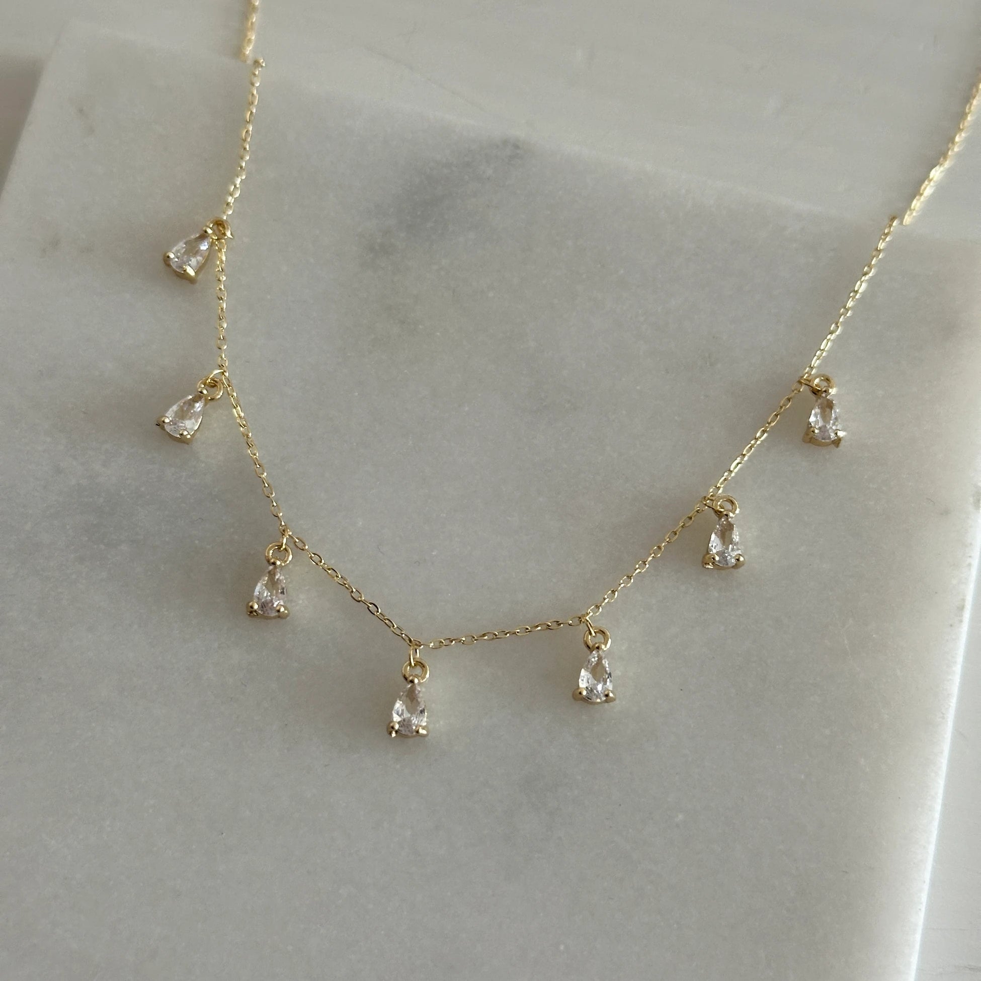 Damla Taş Kuyumcu İşçiliği Kadın Kolye