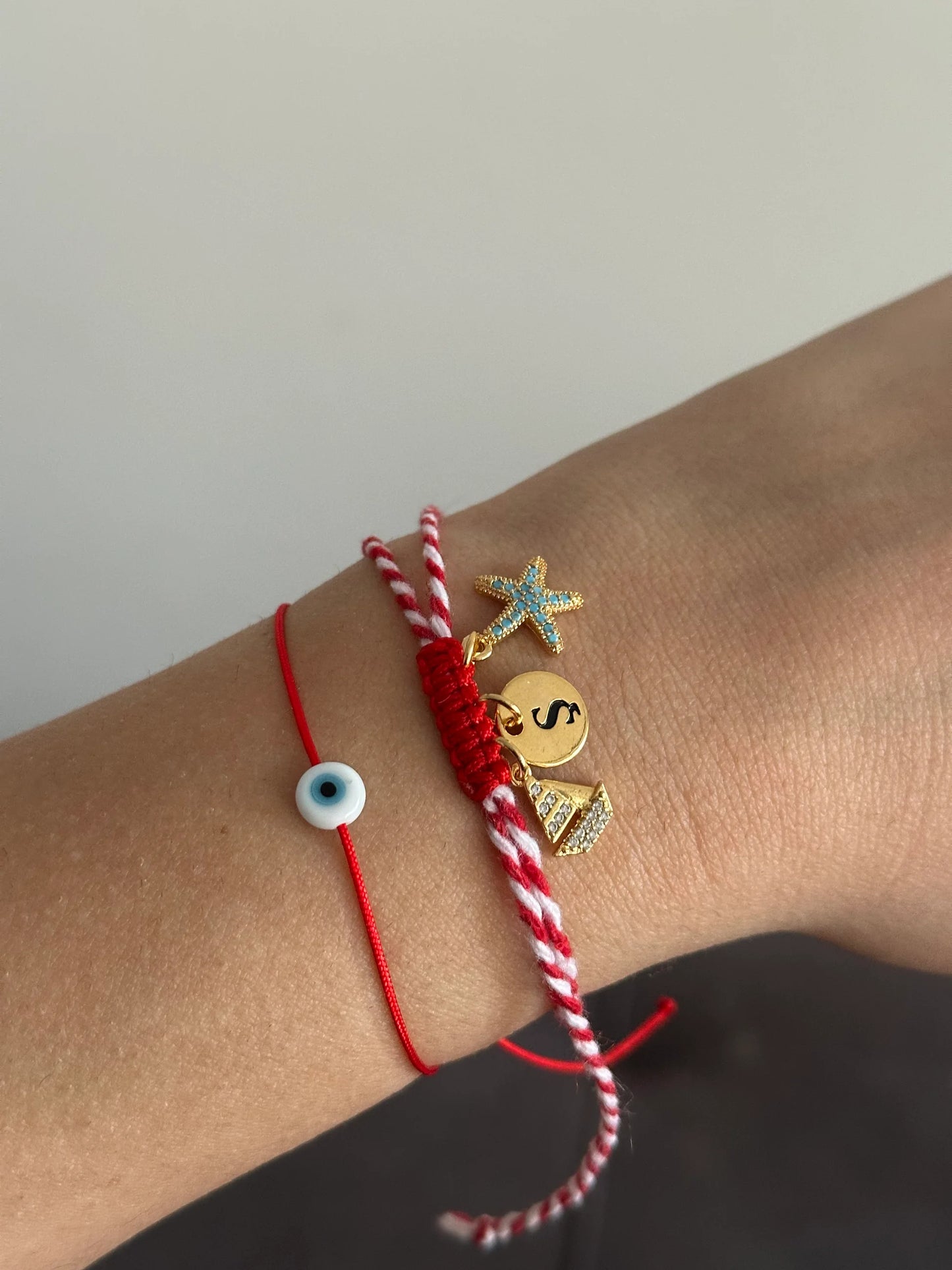 Kişiye Özel Marteniçka Bileklik (Deniz/Yaz)