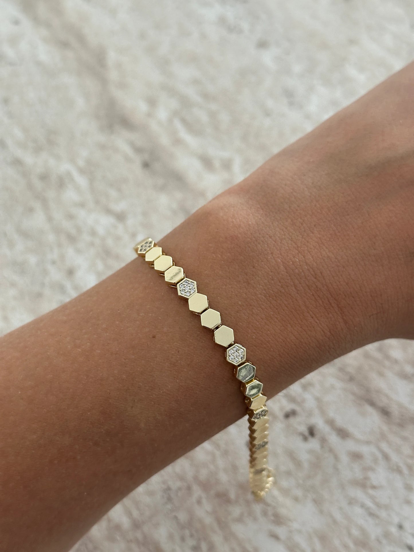 Petek VIP Kaplama Kadın Bileklik