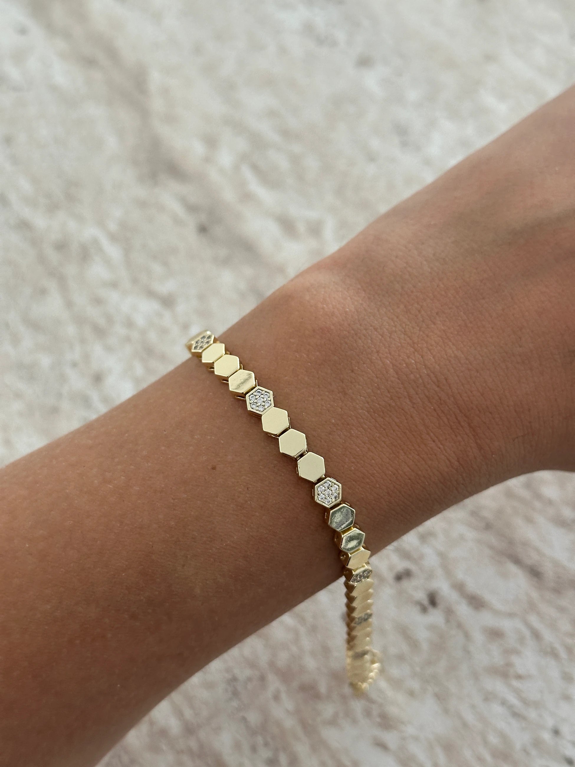 Petek VIP Kaplama Kadın Bileklik