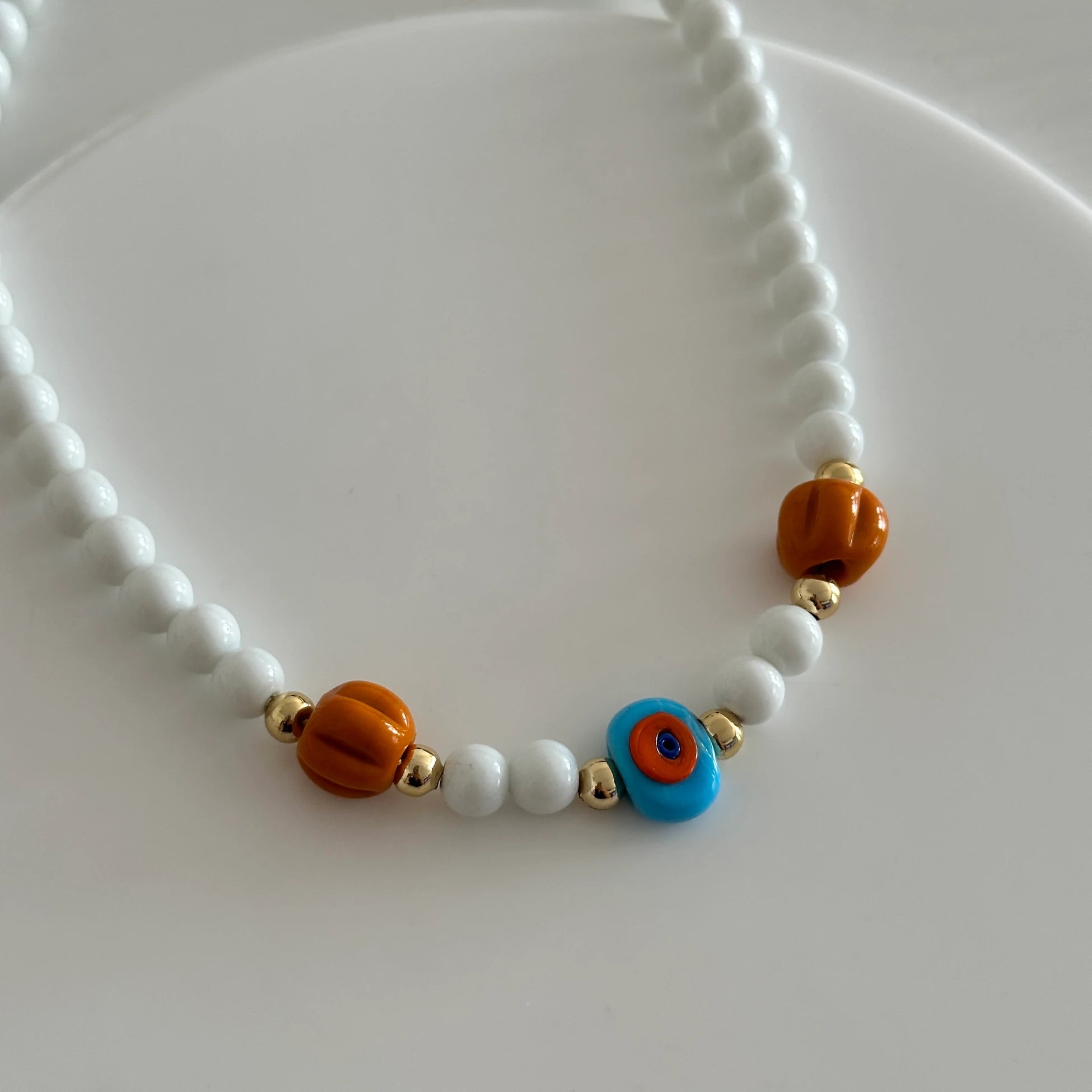 Su Mavi Nazar Boncuğu Kadın Kolye