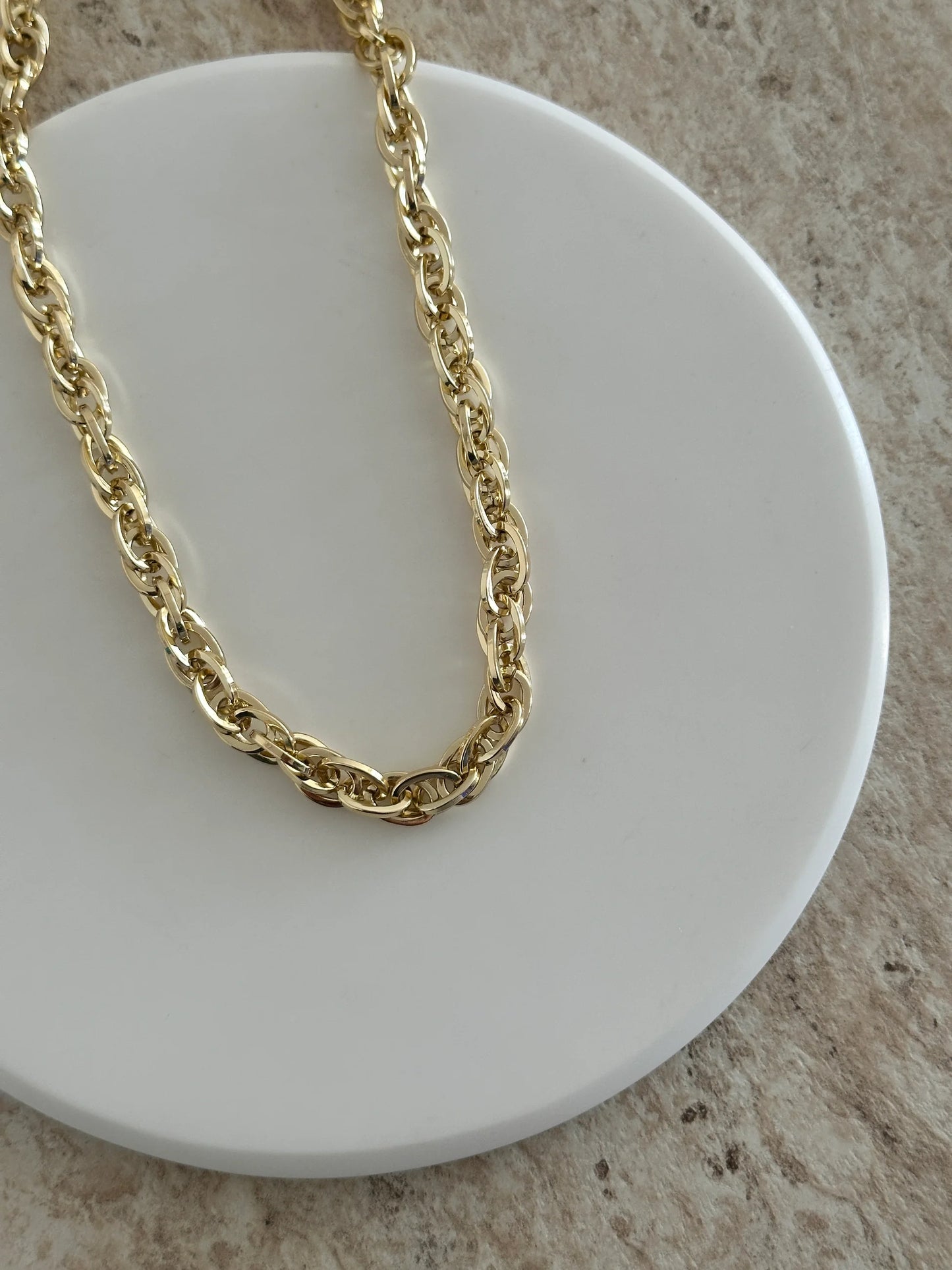 45cm Tasarım Zincir Kadın Kolye