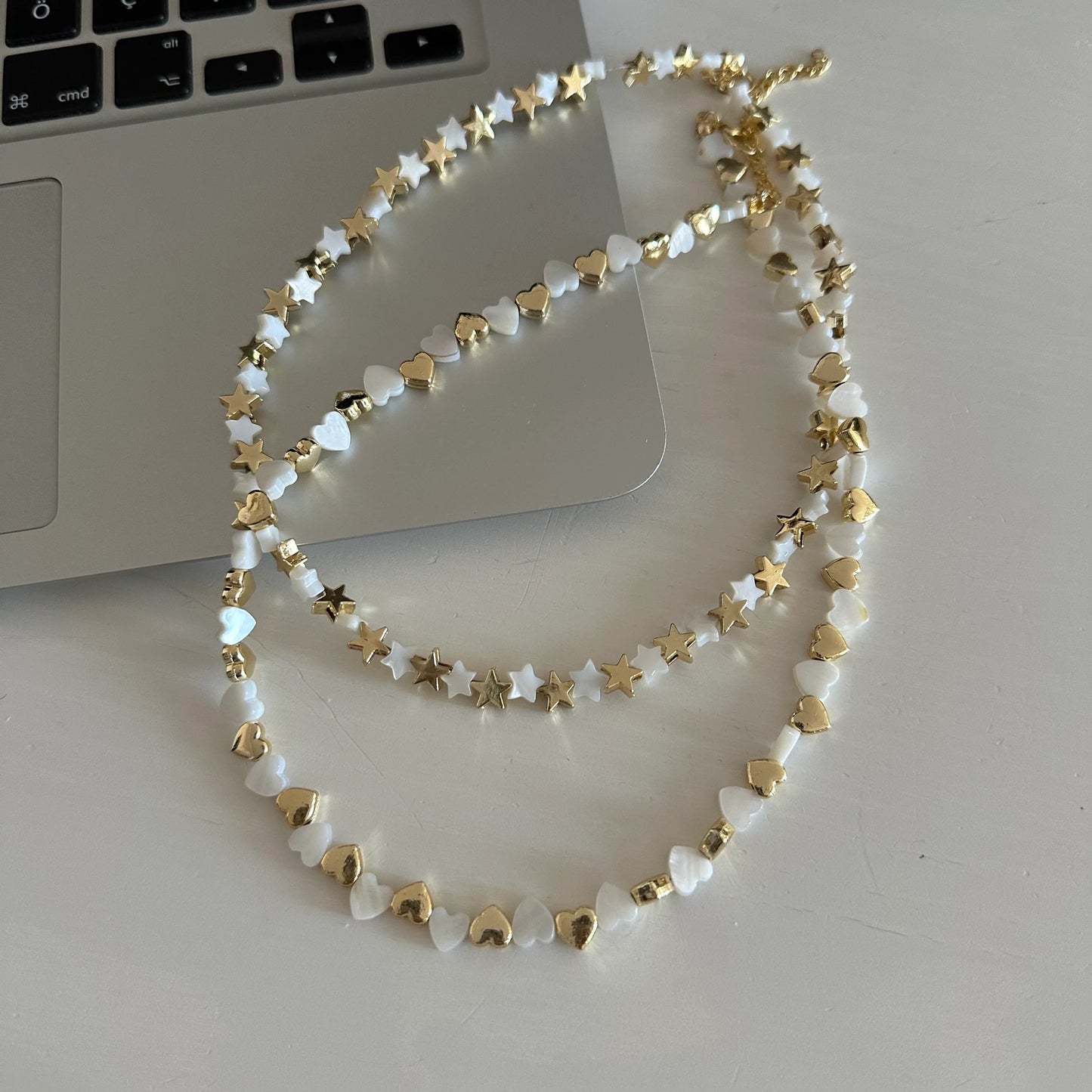 Yıldız Sedefli Kolye