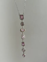 Renktaş Pembe Dekolte Kadın Kolye