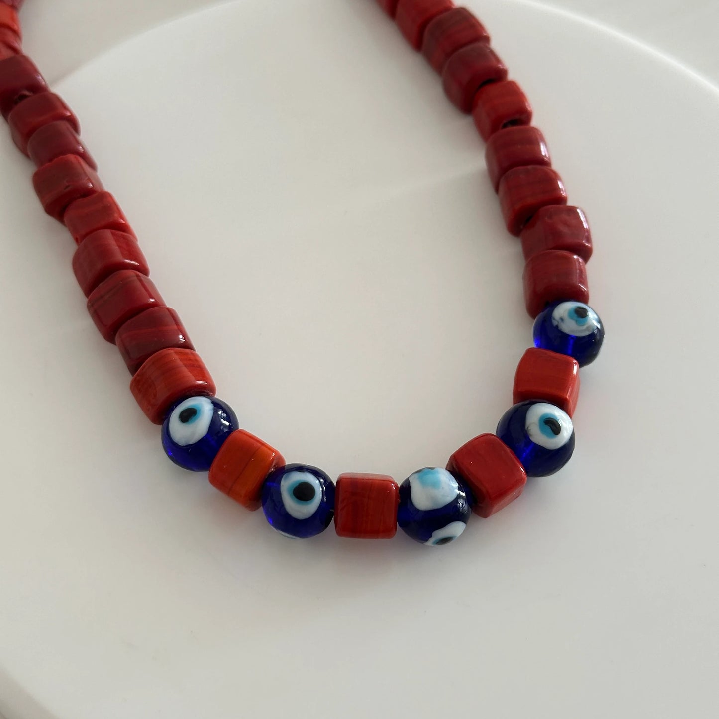 Çoklu Nazar Bodrum Boncuk Kolye