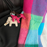 Renkli Pinterest Kadın Şal Atkı