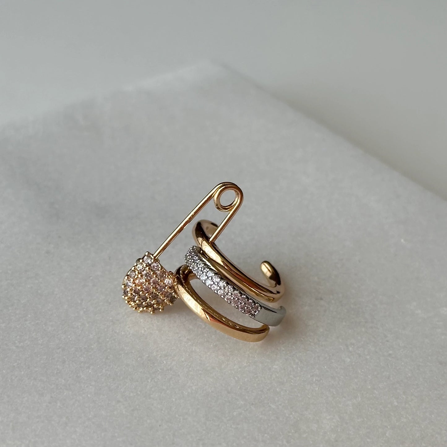 Çengel İğne Earcuff Küpe