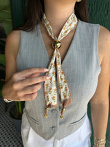 Lale Charm Kadın Fular