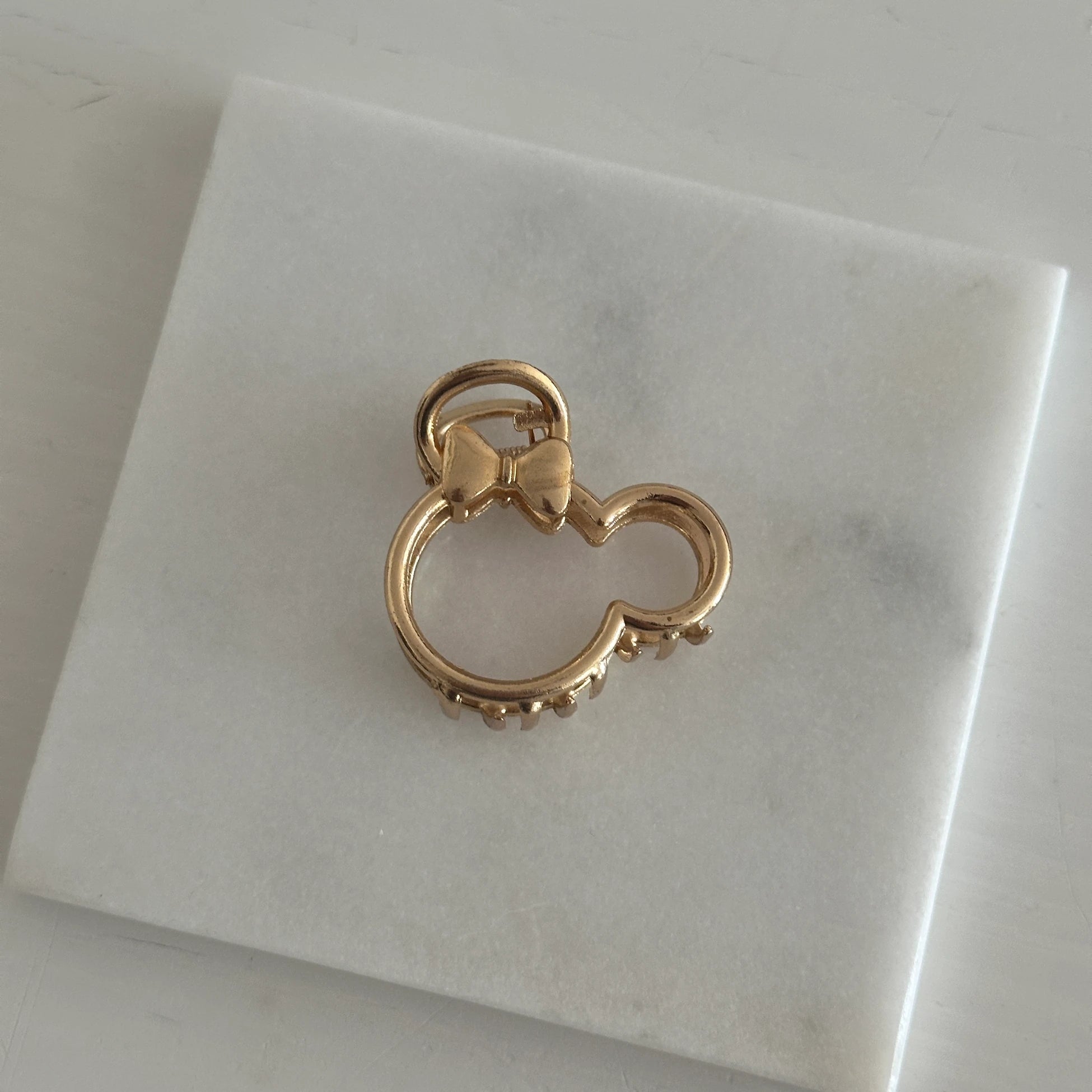 Mickey Metal Kadın Saç Tokası