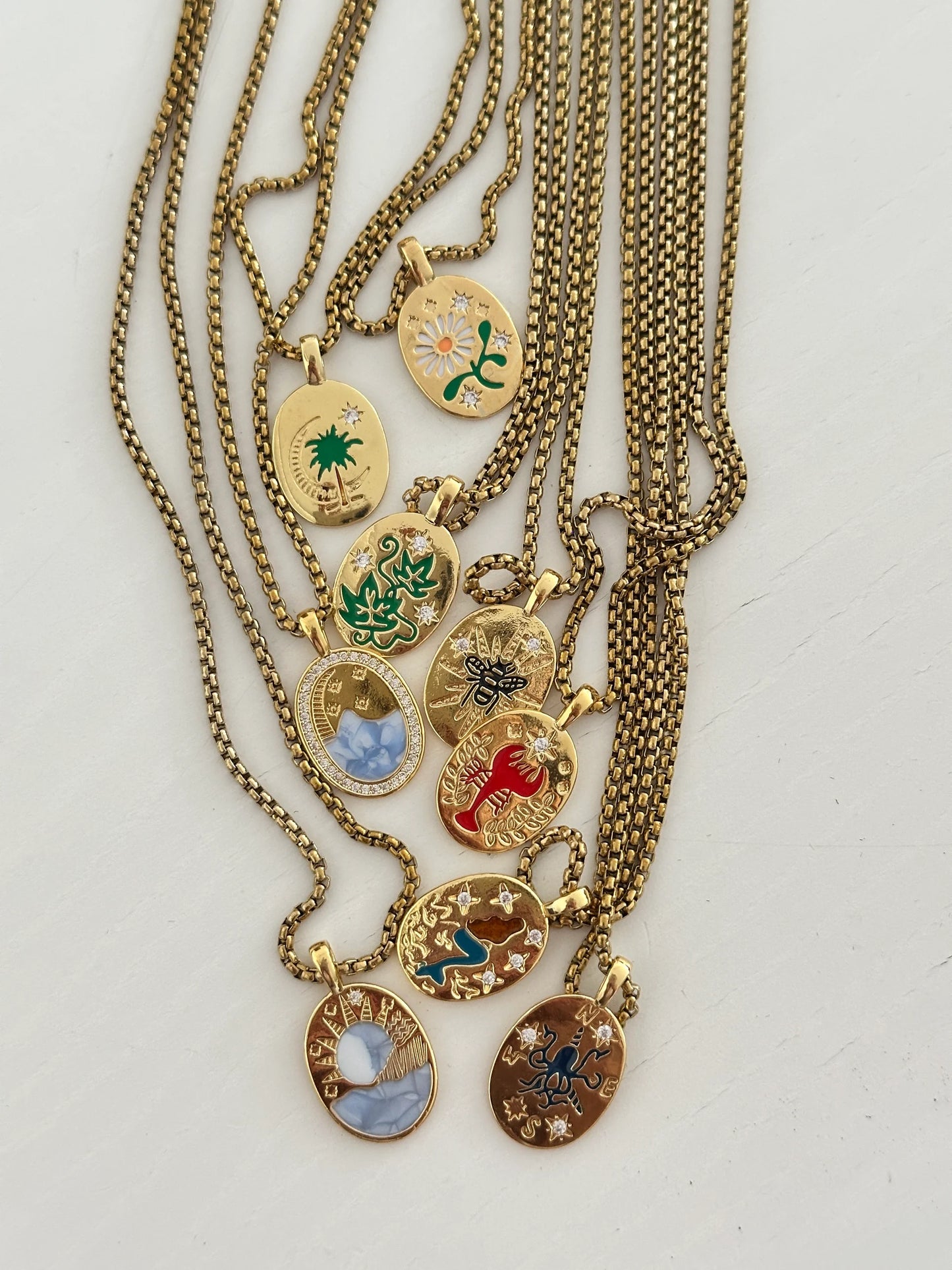 Tarot Çelik Kolyeler