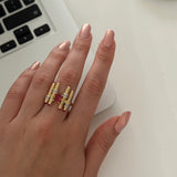 Pembe Taş Antik Yüzük