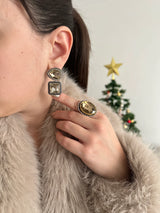 Baget Damla Zirkon Taş Kadın Küpe