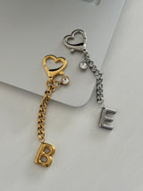 Bubble Harf Çanta Aksesuarı (gümüş)