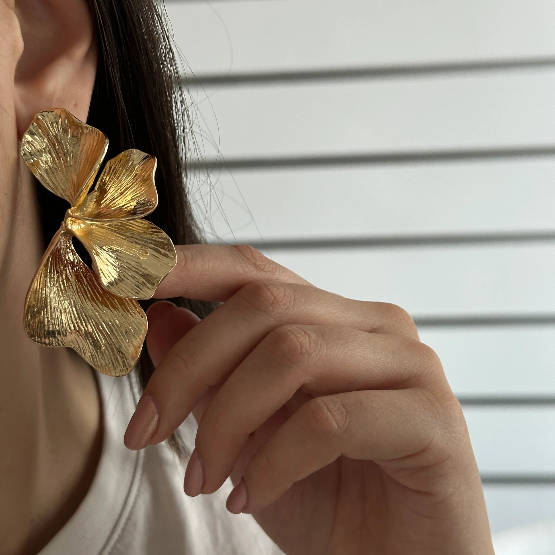 ZR Yaprak Kadın Küpe