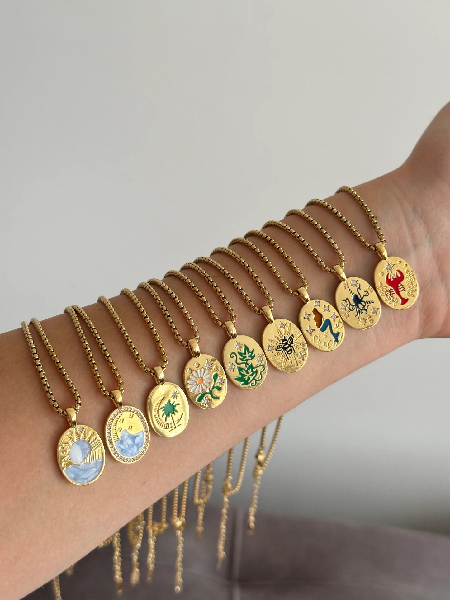 Tarot Çelik Kolyeler