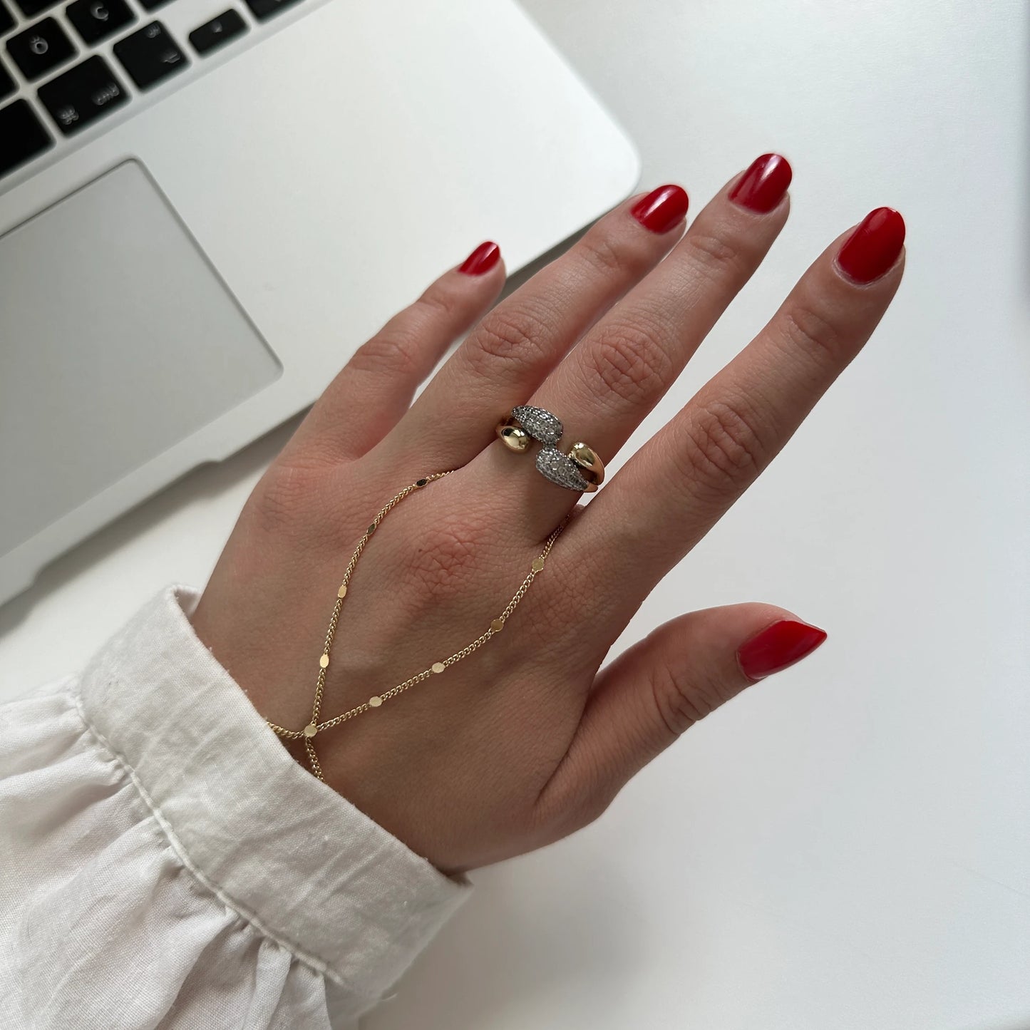 Damla Zirkon Taş Kadın Yüzük