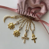 Güneş Çelik Kolye