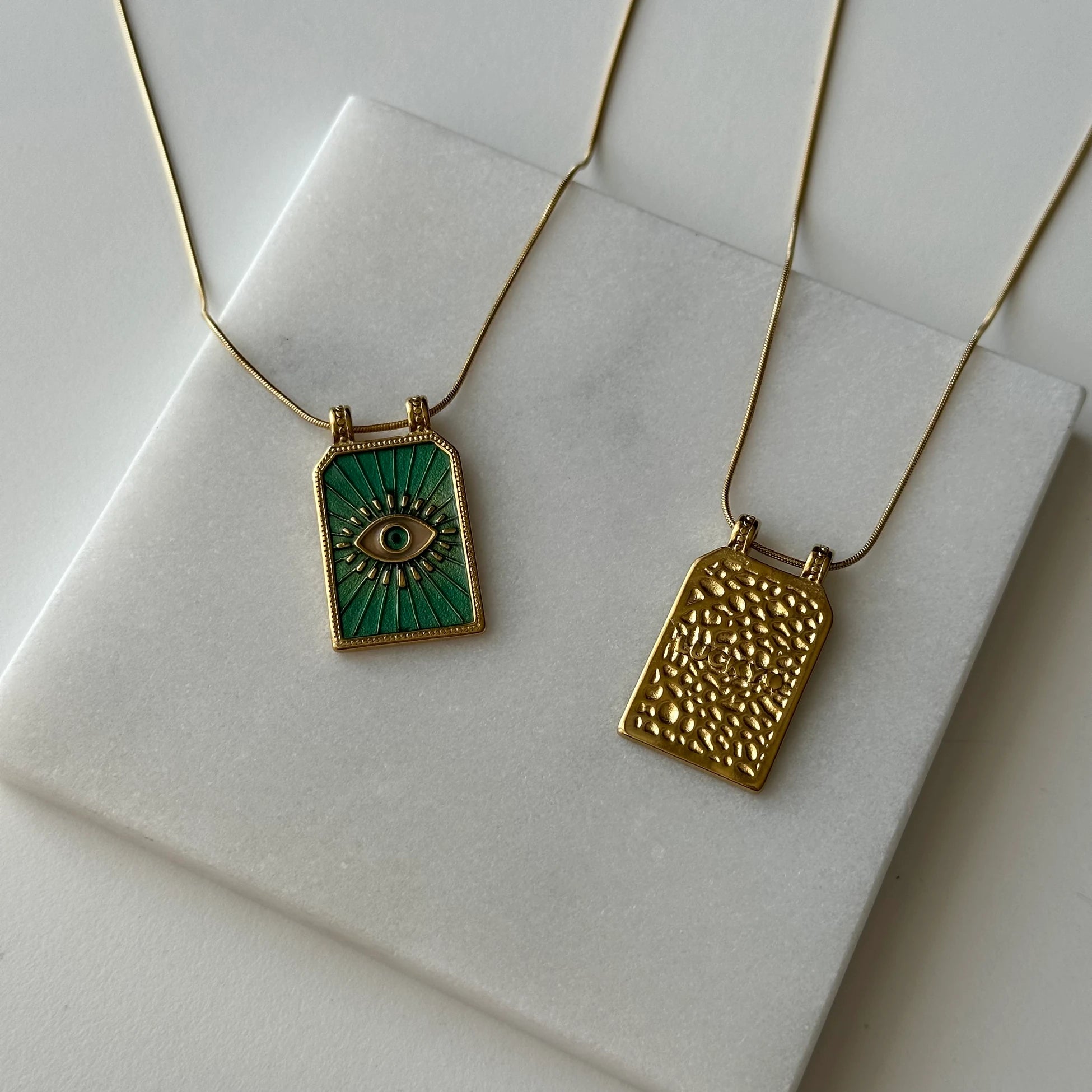 Göz Şans Tarot Kart Kolyesi