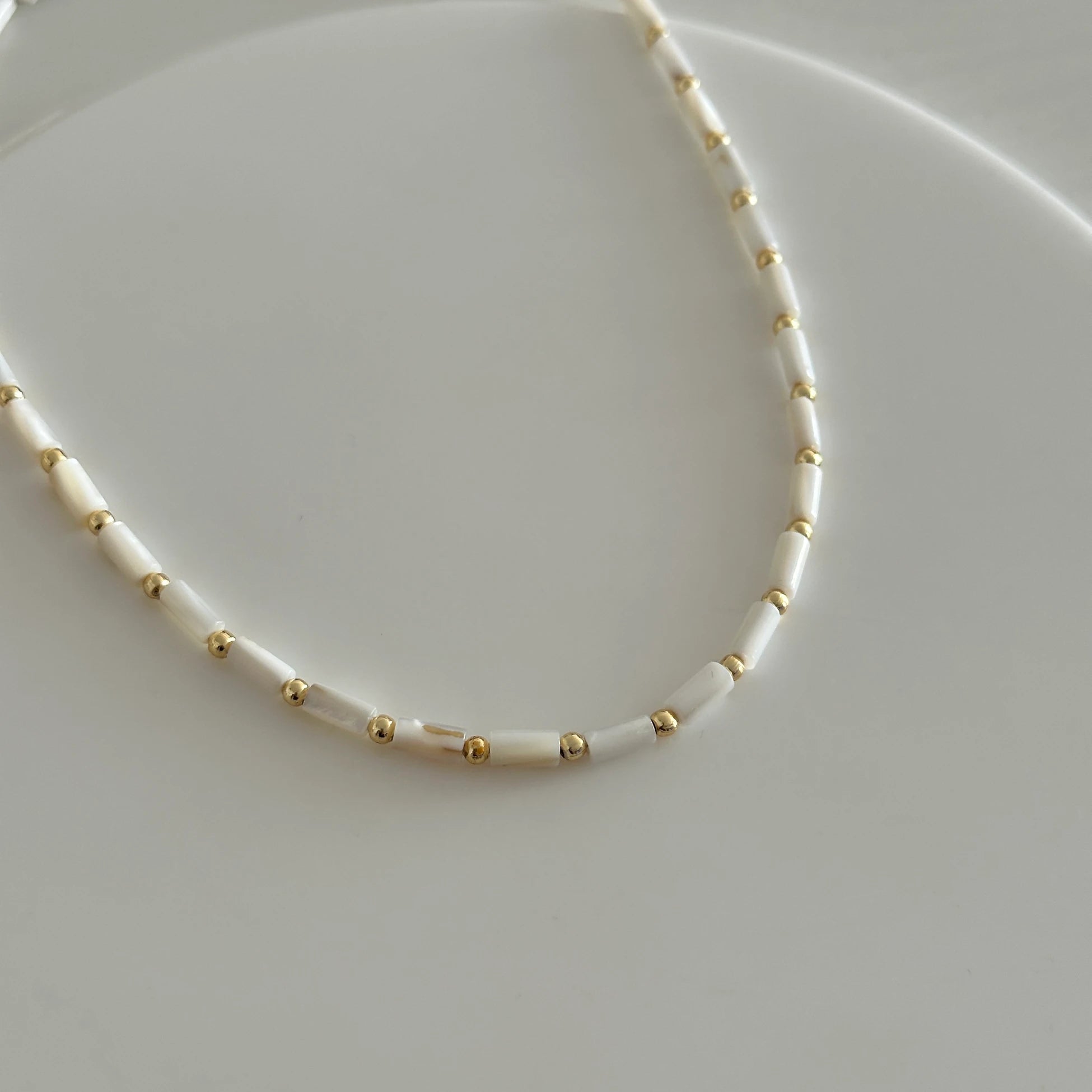 Sedefli Boncuk Kadın Kolye