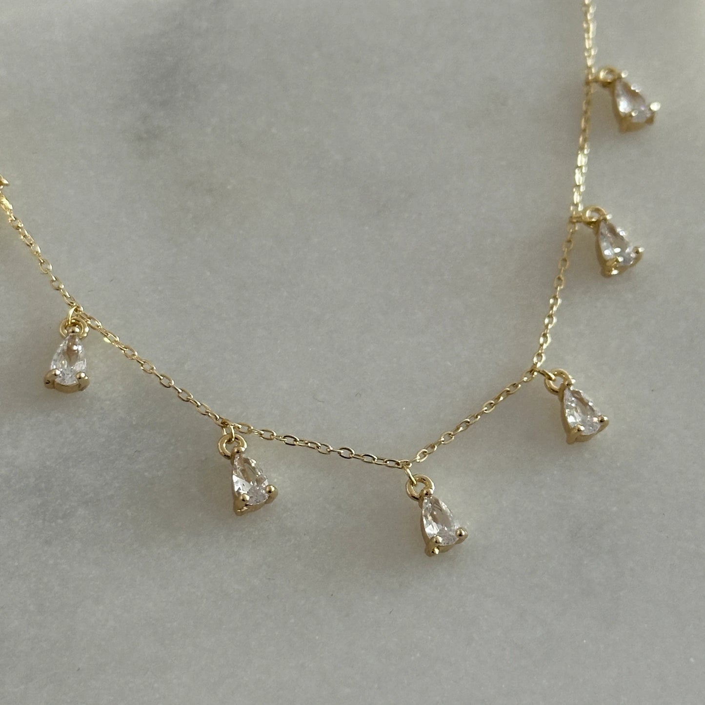 Damla Taş Kuyumcu İşçiliği Kadın Kolye