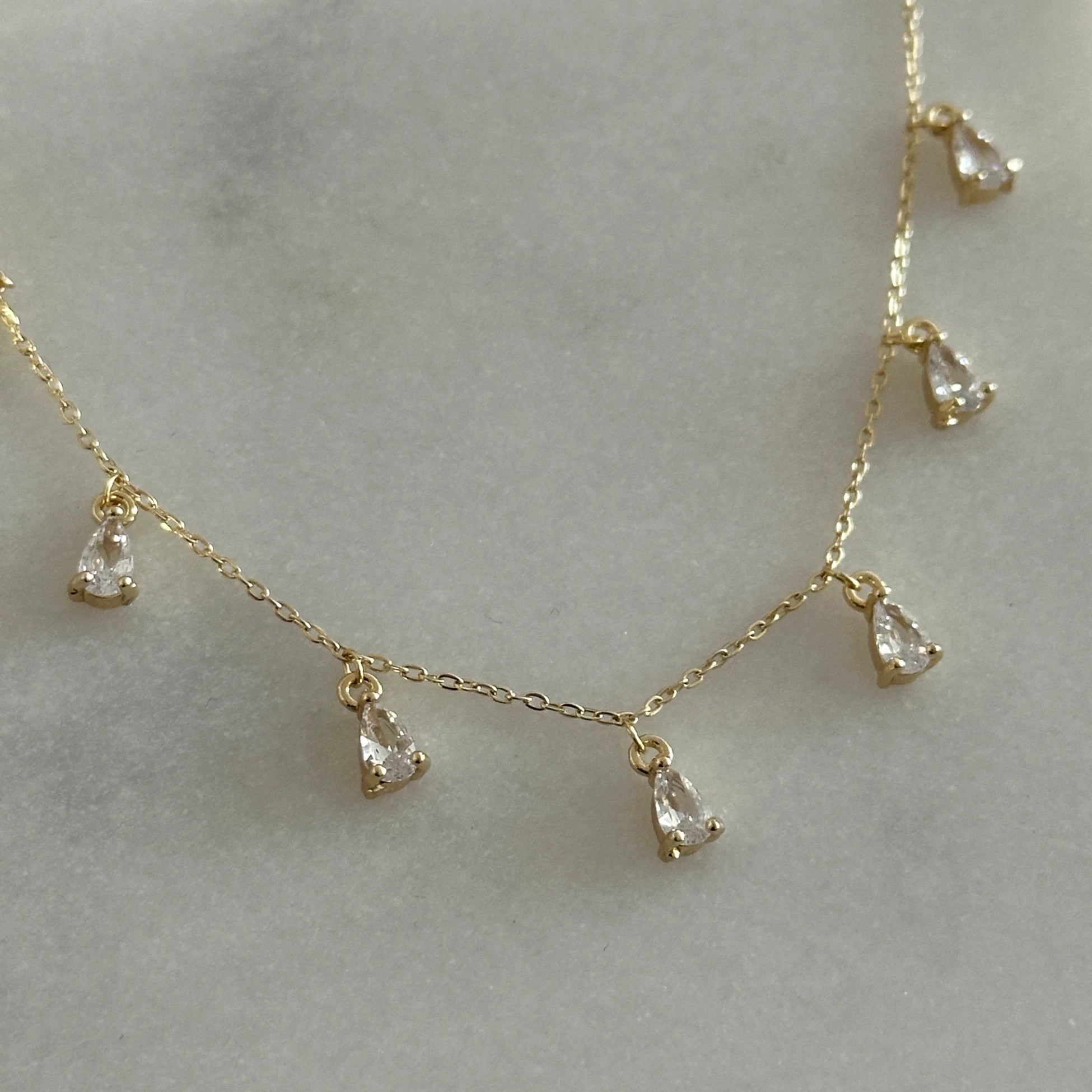 Damla Taş Kuyumcu İşçiliği Kadın Kolye