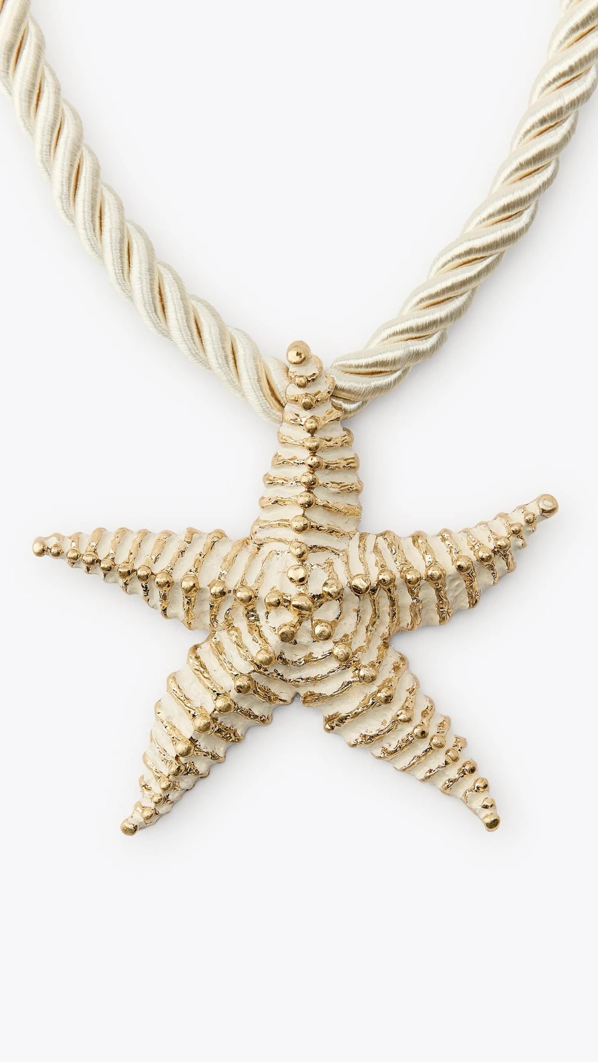 Deniz Yıldızı Halat İp Kadın Kolye